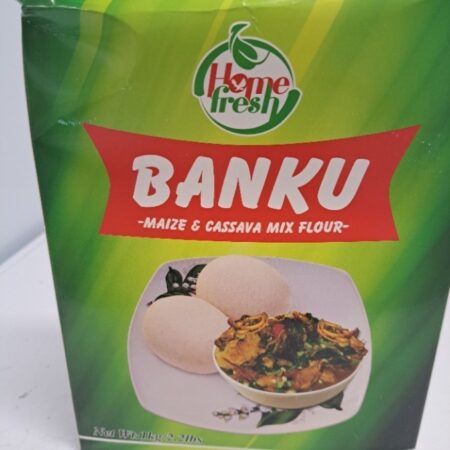 Banku (Maize & Cassava)
