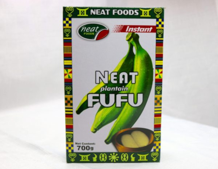 Neat Plantain Fufu